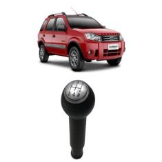 Bola Câmbio Manopla Ford Ecosport 03-06 Lente Prata - NAT