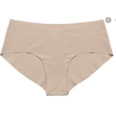 Calcinha Cintura Alta Microfibra Nude HOPE Lingerie - Ref.3085, Camurç