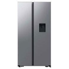 Geladeira Side by Side RS57 SmartThings Inox com Dispenser de ??gua, AI Energy Mode e SpaceMax 560 Litros Samsung