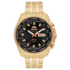 Relógio Orient Masculino Ref: 469gp057f P1kx Automático GMT