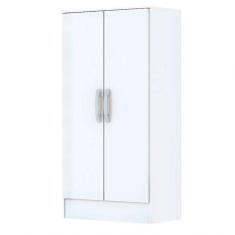 Armário Multiuso Henn 2 Portas 4 Prateleiras B14 Branco