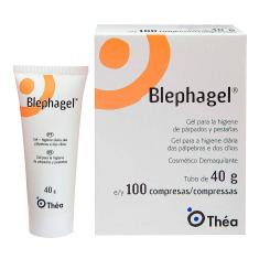 Gel para Higiene para Área dos Olhos com Ação Demaquilante Blephagel 40g Genom 40g Gel