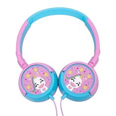 Fone de ouvido infantil Fones giratorios Oex Kids Unicornio HP304-85dB - Rosa