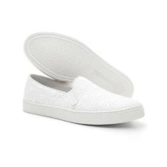 Slip on feminino tenis plataforma casual sapato de couro legitimo confortavel-Feminino