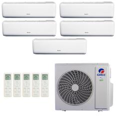 Ar-Condicionado Multi Split Inverter R-32 Gree 42.000 (4x Evap HW 9.000 + 1x Evap HW 24.000) Quente/Frio 220V