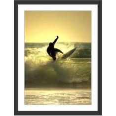 Quadro Decorativo Surf Surfista Mar Onda Praia Salas Decorações Com Mo