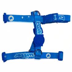 Peitoral H Ajustável Leedog Para Cães, Twitter, PP