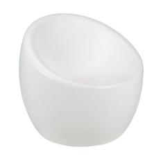 Poltrona Tramontina Oca em Polietileno Branco, Branco