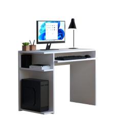 Escrivaninha Mesa De Computador Para Gamer Com Prateleira Elevada E Su