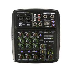 Mesa De Som 4 Canais CMX4C Preto - CUSTOM SOUND