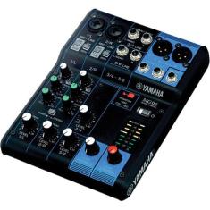 Mesa de Som 6 Canais MG06 Preta yamaha