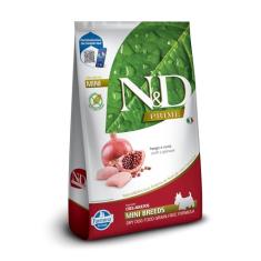 N&D PRIME Ração Farmina N&D Prime Frango E Romã Cães Adultos Raças Pequenas - 10 1Kg