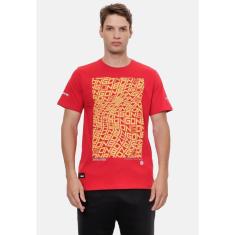 Camiseta Onbongo Estampada Masculino-Masculino