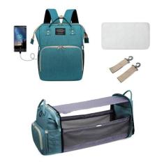 Bolsa Maternidade Usb Berço Portátil E Trocador Envio 24hs - Living Tr