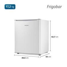 Frigobar 73L Porta Reversível Mondial FGB01W80 Branco 127V, 110V