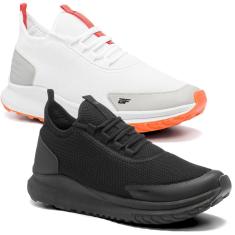 Combo 02 Pares Tênis para Academia Masculino Esportivo Treino Musculação Malhar BF Shoes-Masculino