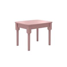 Mesa Infantil Mariah em Madeira - Rosa Bebê