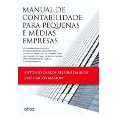 Livro - Manual De Contabilidade Para Pequenas E Médias Empresas