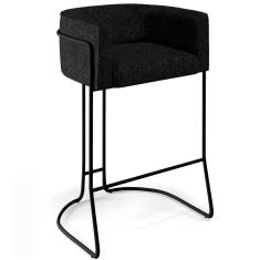 Banqueta Decorativa Betina D02 Chumbo D-465