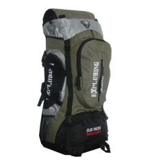 Mochila Camping Viagem Mochileiro 55 Litros Mc5389 Verde - Clio