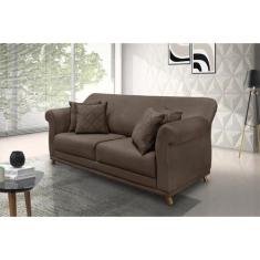 Sofá 3 Lugares 200cm Veludo Arras - Spezzia Decor