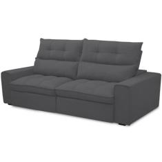 Sofá Retrátil Reclinável Para Sala de Estar Living 230cm Dimas F04 Bou