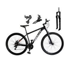 Bicicleta Aro 29 Absolute Nero 5 Alumínio 24v Câmbios Shimano Tz Suspensão 100mm Trava no Ombro-Unissex