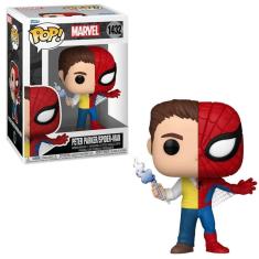 Boneco Funko Pop Marvel Split - Peter Parker/Homem-Aranha