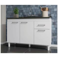 Balcão Pia 120cm Indekes 6115.491 Branco