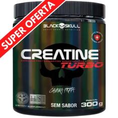 Creatina Monohidratada Creatine Turbo Black Skull Energia Força Ganho 
