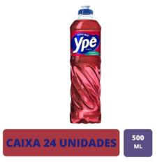 Kit 24 Unidades Detergente Ype Líquido Maça 500ml