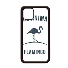 Capa de desenho animado flamingo animal azul para iPhone 12 Pro Max para Apple Mini Mobile Case Shell