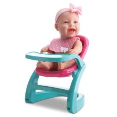 Bambola Boneca Baby Babilina Mini Papinha 23cm