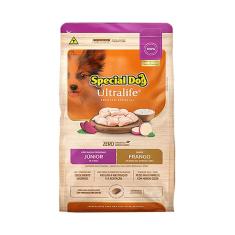 Ração Cães Special Dog Ultralife Junior Raças Pequenas Frango e Arroz 3kg