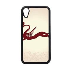 Capa com desenho de dragão chinês para iPhone XR para proteção de telefone da Apple