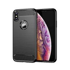Capas para iPhone XS Max.Caso básico,Botão de pressão flexível / 360 ° Proteção completa,Anti-fingerpirnts