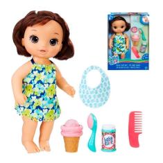 Boneca Baby Alive Sobremesa Magica Morena - Hasbro