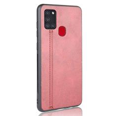 Capa para celular Samsung Galaxy A21S Capa protetora robusta 360° Capa de couro suave para Samsung Galaxy A21S