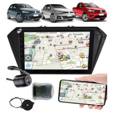 Multimídia 2 Din 9" Polegadas Gol Voyage Saveiro G7 G8 2017 Em Diante 