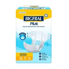 Fralda Bigfral Plus G 7 Unidades