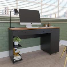 Escrivaninha para Computador Makalu com 1 Porta e 2 Gavetas - Loja Doc