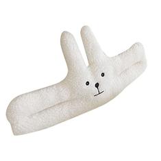 Brinquedo de Segurança de Pelúcia de Urso Estilo Coreano Akozon – Edredom de lã de Cordeiro para Crianças, Rolha de Porta, Decoração de Quarto de bebê, Cabide de Porta, Evita