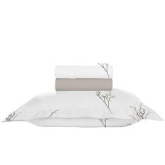 Jogo de Cama Solteiro 300 fios Nova América - Aline (7370)