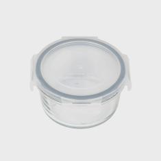 Pote Refratário Redondo com Tampa 420ml Mor Glass