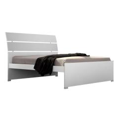 Cama Casal em MDF Premium Branco