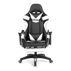 Cadeira Gamer Ergonômica Reclinável Giratória Confortável Com Apoio de