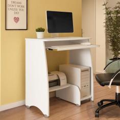 Mesa para Computador com Espaço para Gabinete Escrivaninha Pixel - Art