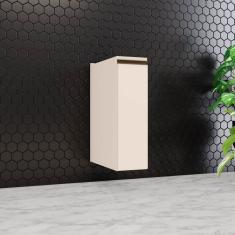 Balcão Para Cozinha Condimentos 20cm Aurora Espresso Móveis Off White