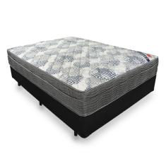 Cama Box Casal + Colchão De Molas Ensacadas Ortobom iso SuperPocket 138cm