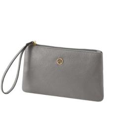 Bolsa Carteira Clutch de Couro Mariart Cambará-Feminino